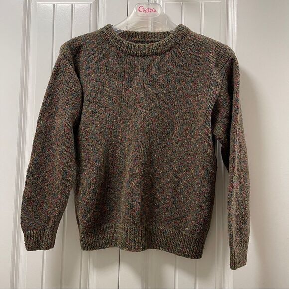 Vintage Cozy Knit Speckled Sweater Brown - Picture 3 of 10